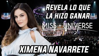 Ximena Navarrete confiesa qué la hizo ganar Miss Universo [upl. by Ellehcyar]