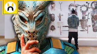 Secret History of Erik Killmongers Mask  Black Panther [upl. by Kalfas]