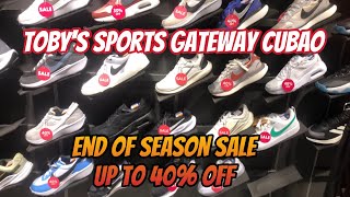 SHIIRT VLOG LANG 40OFF SALE TOBYS SPORTS END OF SEASON SALE [upl. by Egdamlat90]