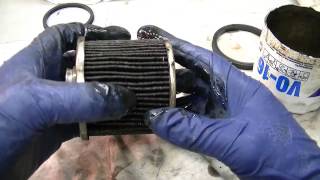 Older Fram and Valvoline Used Oil Filter Inspection [upl. by Aidne]