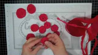 How to make Crepe Paper Rosettes [upl. by Noteek]