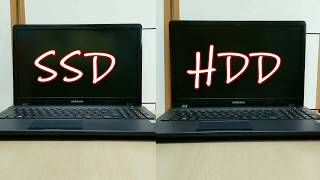 SSD vs HDD speed test Old Laptop [upl. by Giuditta]