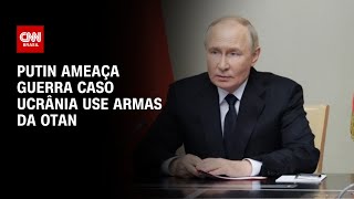 Putin ameaça guerra caso Ucrânia use armas da Otan  BASTIDORES CNN [upl. by Raye]