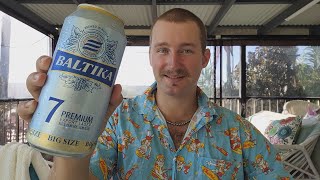 Baltika 7  Beer Review [upl. by Nasia]