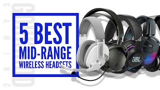 Best Mid Range Wireless Gaming Headset 2023 [upl. by Chemarin]