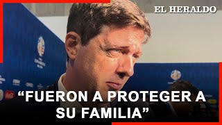 Ignacio Alonso presidente AUF quotLos uruguayos simplemente fueron a proteger a su familiaquot [upl. by Kramnhoj959]