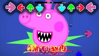 Scary Psycho Peppa Pig in Horror Friday Night Funkin be Like [upl. by Hengel]