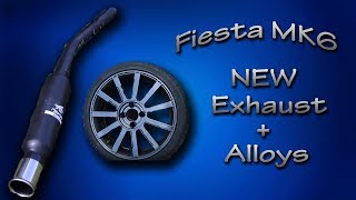 New Alloys  Exhaust For The Fiesta MK6 Hornet Exhaust [upl. by Eelyam]