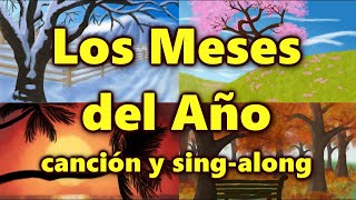 🎶 Learn the Months of the Year in Spanish Song  Kids Spanish songs [upl. by Noni]