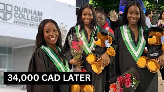 My College 🇨🇦Graduation Vlog  I graduated despite all odds💃🏽2nd degree in the bagClass of 2023 [upl. by Lirrehs]