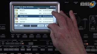 KORG TV  Pa3X Le Video Manual Teil 48  Song Play [upl. by Drallim]