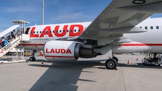 IS LAUDAMOTION WORTH IT  Airbus A320  Munich  Palma de Mallorca  Economy Class [upl. by Hoeg195]