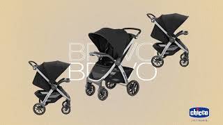 Chicco Bravo Stroller Compact amp Comfortable  QuickFold Design [upl. by Kolnos]