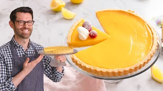 Classic Lemon Tart Recipe [upl. by Dinnage]