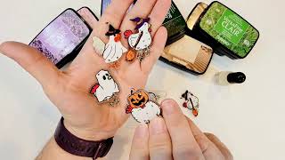 ALI EXPRESS HAUL  Cute Halloween Charms and Pigment Ink Products [upl. by Francisca]