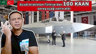 Pakistani Reacts 🇹🇷 Suudi Arabistan Türkiyeden 100 KAAN savaş uçağı satın almakla ilgileniyor 😲 [upl. by Alda735]