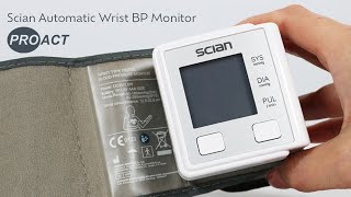 Scian Automatic Wrist Blood Pressure Monitor [upl. by Eelessej]