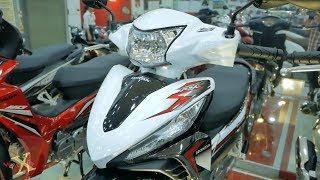 Honda Wave RSX 110i 2019  Trắng Bánh Căm  Revo 110i 2019 White  Walkaround [upl. by Yehs]