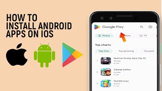 How To Download Google Play Store Apps on your iOS Device  Play Store on iPhone iPad 2023 easy [upl. by Sialac]