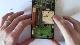 Nintendo DS Lite Repair Part 2  Replacing Tiny Fuses [upl. by Yasdnyl]