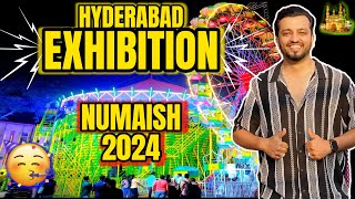 HYDERABAD NUMAISH EXHIBITION 2024 TOUR  HYDERABADI VLOG  WTF [upl. by Assilim]