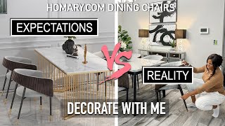 Dining Room Makeover 2022  Decorate With Me  Affordable Luxe Dining Room Decor [upl. by Darej]