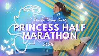 runDisney Princess Half Marathon 2024 Firsttime Runner vlog [upl. by Mojgan628]