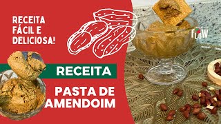 Pasta de amendoim caseira feito em casa sem conservantes [upl. by Epps698]