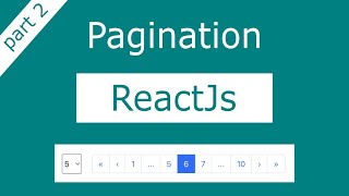 How to add bootstrap to react React pagination part 2 [upl. by Ozan970]