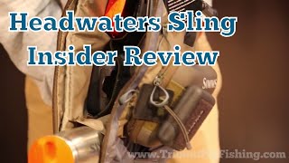 Simms Headwaters Sling Pack 2014  Joe McGinley Insider Review [upl. by Clayborne]