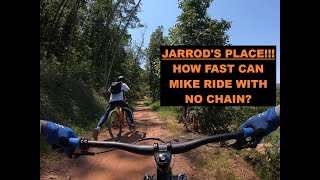 JARRODS PLACE HOW FAST CAN MIKE RIDE WITH NO CHAIN EP 4 [upl. by Kahle580]