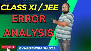 error analysisphysics maths education education viralvideo neet [upl. by Esmerolda203]