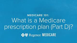 Medicare 101 What is a Medicare prescription plan Part D [upl. by Ennirok]