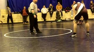 Jake Robinson HORNELL wins by pin over James Shortt OM 12 6 2013 [upl. by Lawson]