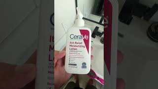 CeraVe Moisturizing Anti Itch Lotion with Pramoxine Hydrochloride  Relieves Itch Review [upl. by Aynik]