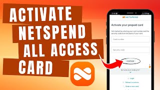 How To Activate Netspend All Access Card 2024 [upl. by Rocky]