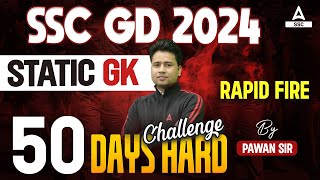 SSC GD 2024  SSC GD GK GS Classes By Pawan Moral  SSC GD Static GK  Rapid Fire [upl. by Janelle]