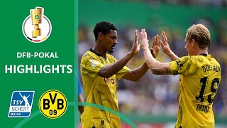 Brilliant Performance by Brandt Haller and Co  Schott Mainz vs Borussia Dortmund 16  DFBPokal [upl. by Monto]