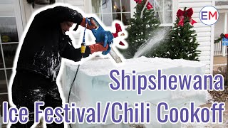 Shipshewana Ice Festival and Chili Cookoff  EM [upl. by Selena]