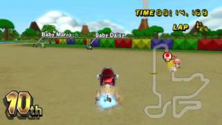 MKWii Custom Track  GBA Lakeside Park V1 made by ChaosShadow23 [upl. by Rednasela]