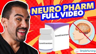 Pharmacology  Neurological medication full video for nursing RN PN NCLEX [upl. by Sheffield]