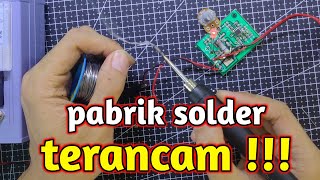 Ini yang katanya solder sultan  kok rakitnya mudah   Rakit solder c210 [upl. by Nellaf]