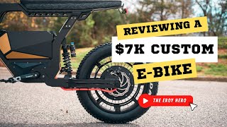 Reviewing a 7000 Custom Luxury EBike EROY Arc Hero [upl. by Crysta]