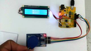 RFID MFRC522  I2C 16x2 LCD  Arduino [upl. by Arualana]