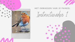 Thuisworkshop Instructievideo 1  het inwassen van je paneel [upl. by Leund]