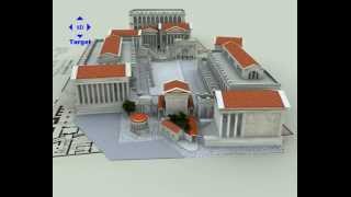 Roman Forum 3D buildings [upl. by Lyons]