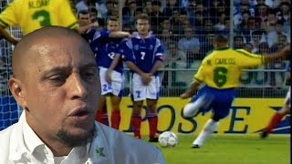 Exclusive Roberto Carlos Reveals The Best Free Kick Taker Of All Time [upl. by Aubrette965]