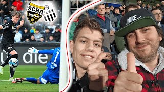 LASK löst das Ticket für die Meistergruppe quotSCR Altach vs LASK Linz Stadionvlogquot 03032024 [upl. by Gladwin8]