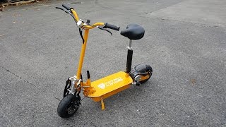 1000w 48v Electric Scooter Review and Test Run  Twister from Nitro Motors [upl. by Oswell]