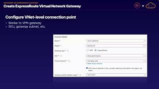 Implement an ExpressRoute Gateway [upl. by Roath490]